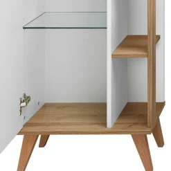 Discount Wohnen Skandi Bad-Midischrank in Weiß - Timur