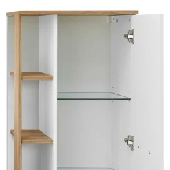 Discount Wohnen Skandi Bad-Midischrank in Weiß - Timur