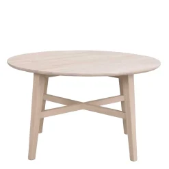 Clearance Wohnen Skandi Couchtisch in Eiche White Wash - Pessoa