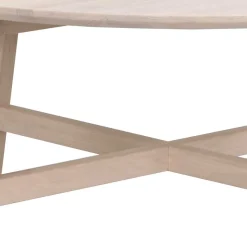 Clearance Wohnen Skandi Couchtisch in Eiche White Wash - Pessoa