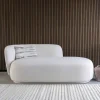 Best Wohnen Skandi Design Couch in Cremeweiß - Premuda