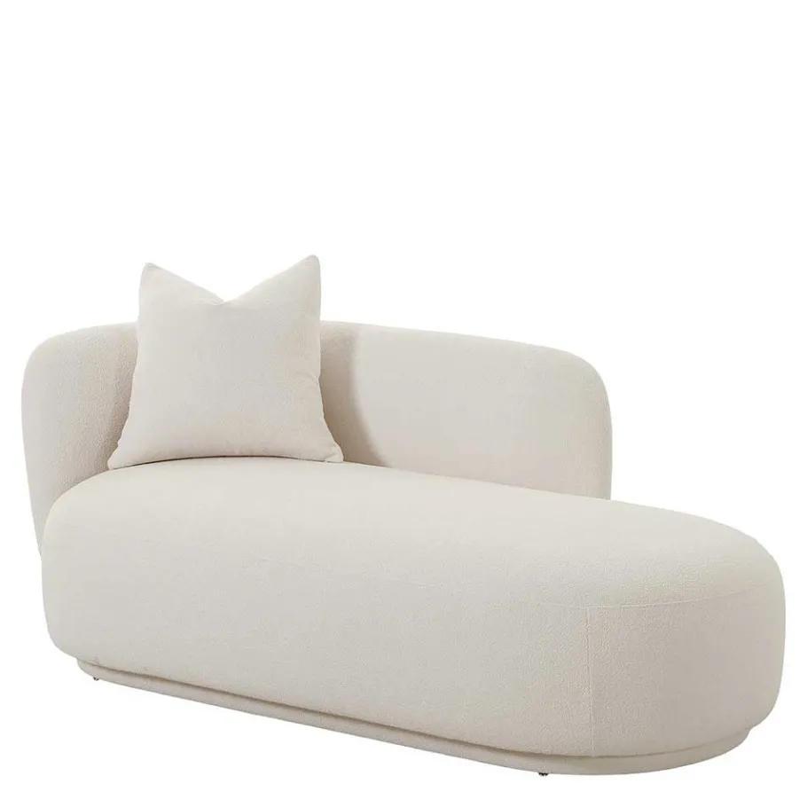 Best Wohnen Skandi Design Couch in Cremeweiß - Premuda