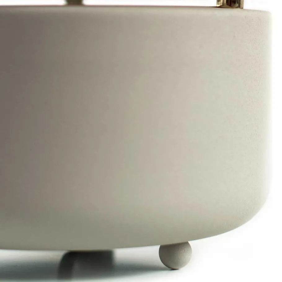 Discount Wohnen Skandi Design Tischleuchte in Rosa & Grau - Aglio