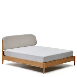 Online Wohnen Skandi Designbett in Esche - Raso