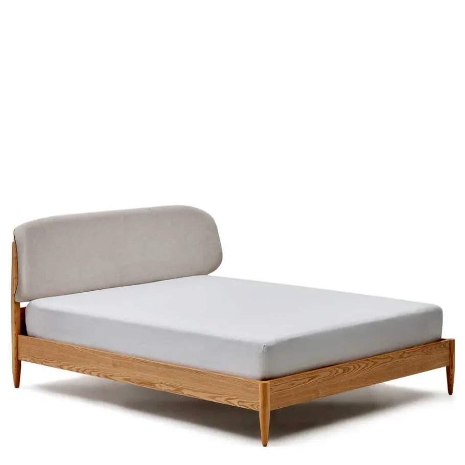 Online Wohnen Skandi Designbett in Esche - Raso