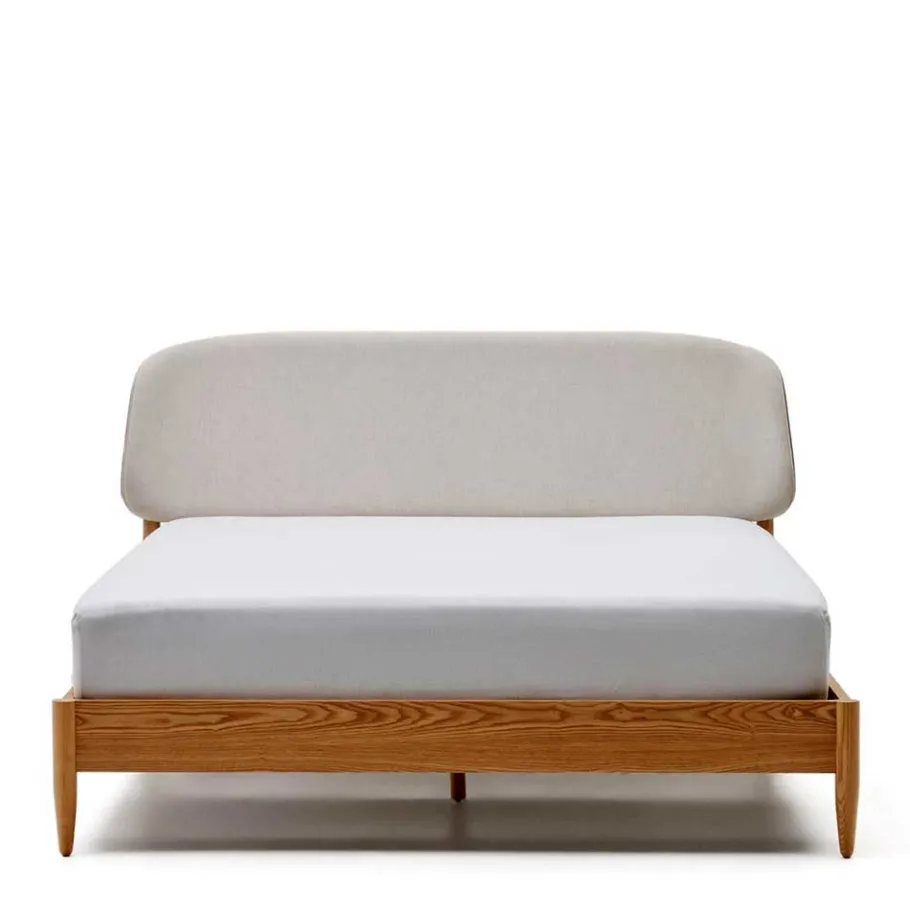 Online Wohnen Skandi Designbett in Esche - Raso