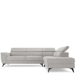 New Wohnen Skandi Ecksofa mit fünf Sitzplätzen - Luneana