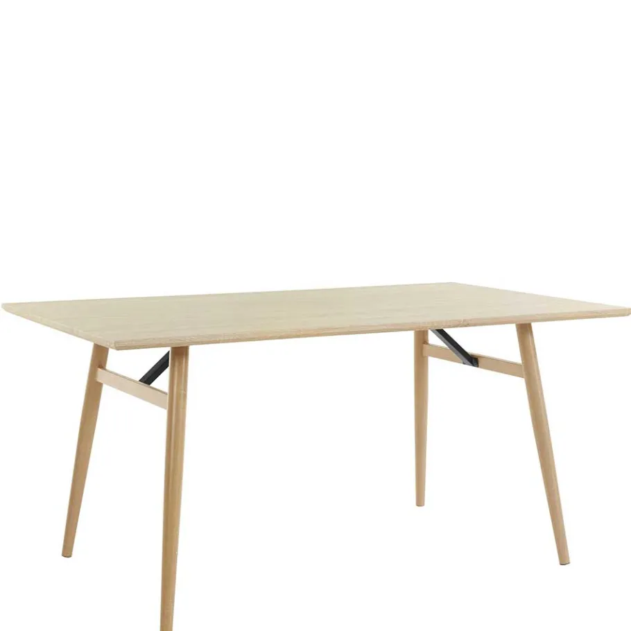 Best Wohnen Skandi Esszimmertisch in Eiche Holzoptik - Andoro