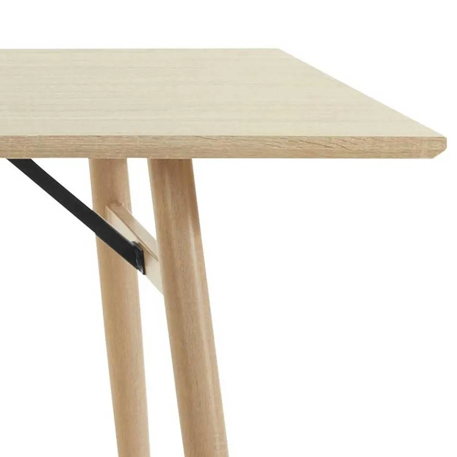 Best Wohnen Skandi Esszimmertisch in Eiche Holzoptik - Andoro