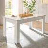 Best Wohnen Skandi Esszimmertisch in weißer Holzoptik Pinie - Liancos