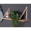 Online Wohnen Skandi Hängeboard aus Gummibaum Holz - Katrona