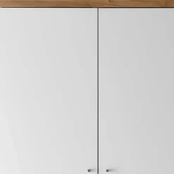 Wohnen Skandi Kleiderschrank in Weiß & Eiche - Cablos