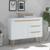 New Wohnen Skandi Kombi-Kommode 107 cm breit - Ginko