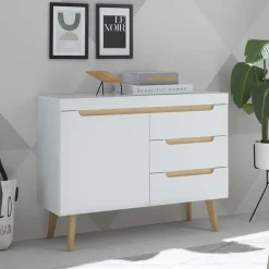 New Wohnen Skandi Kombi-Kommode 107 cm breit - Ginko