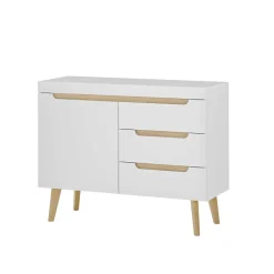 New Wohnen Skandi Kombi-Kommode 107 cm breit - Ginko