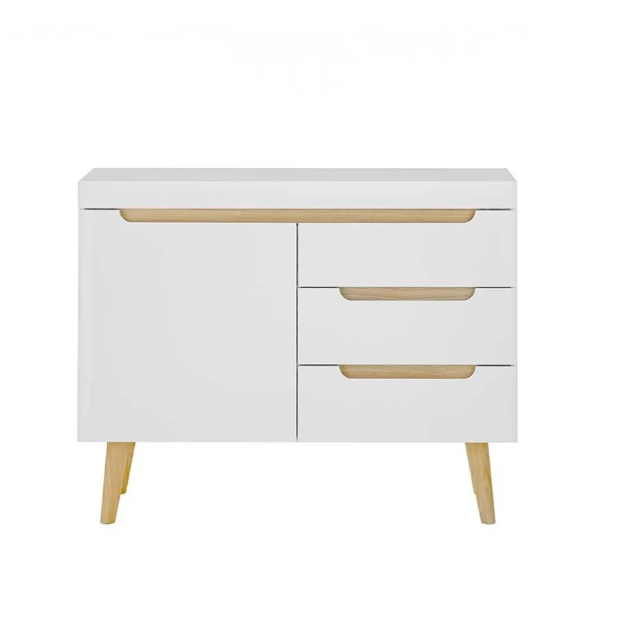 New Wohnen Skandi Kombi-Kommode 107 cm breit - Ginko