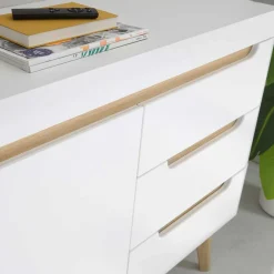 New Wohnen Skandi Kombi-Kommode 107 cm breit - Ginko