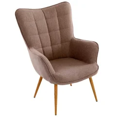New Wohnen Skandi Polstersessel in Beige - Trees