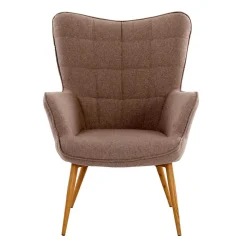 New Wohnen Skandi Polstersessel in Beige - Trees