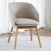 Best Wohnen Skandi Polsterstuhl in Beige - Curelino (2er Set)