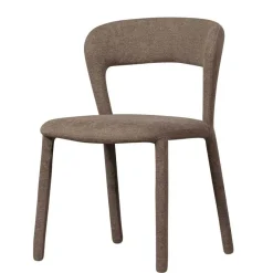Outlet Wohnen Skandi Polsterstuhl in Taupe - Rayn (2er Set)