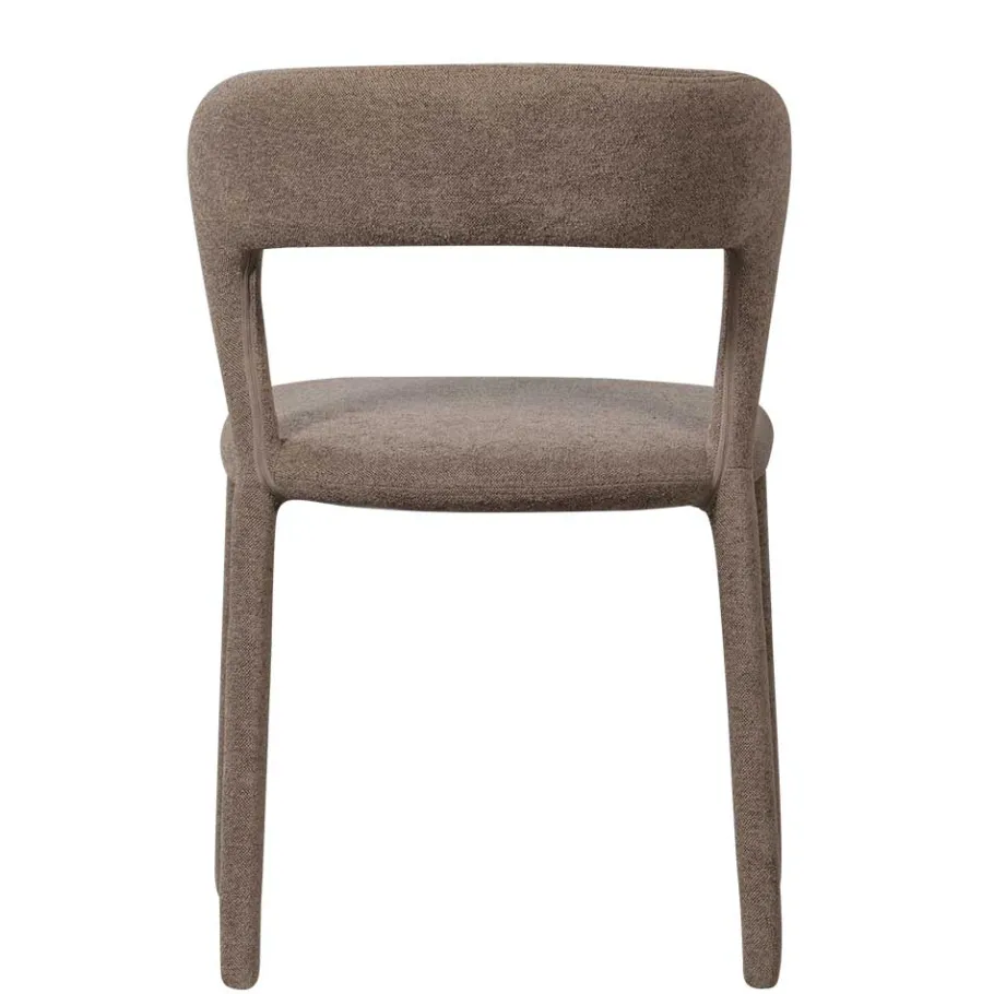 Outlet Wohnen Skandi Polsterstuhl in Taupe - Rayn (2er Set)