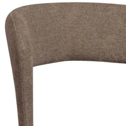 Outlet Wohnen Skandi Polsterstuhl in Taupe - Rayn (2er Set)