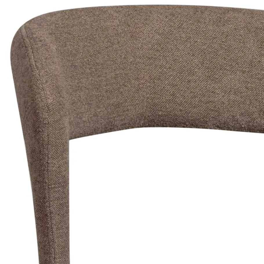 Outlet Wohnen Skandi Polsterstuhl in Taupe - Rayn (2er Set)