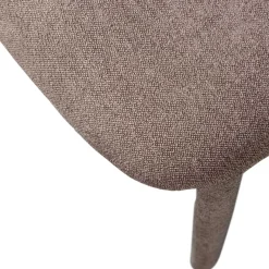 Outlet Wohnen Skandi Polsterstuhl in Taupe - Rayn (2er Set)