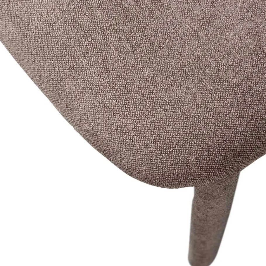 Outlet Wohnen Skandi Polsterstuhl in Taupe - Rayn (2er Set)