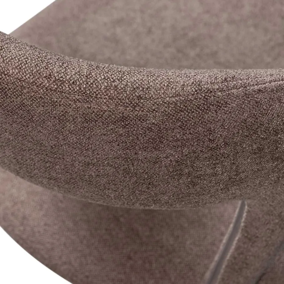 Outlet Wohnen Skandi Polsterstuhl in Taupe - Rayn (2er Set)