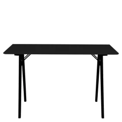 New Wohnen Skandi Schreibtisch in Schwarz - Vallino