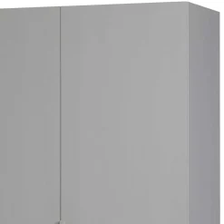 Best Wohnen Skandi 3-türiger Schlafzimmerschrank in Grau - Rochella