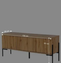 Sale Wohnen Skandi TV Board 130 cm breit - Elastian