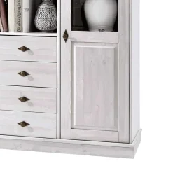 Sale Wohnen Skandinavisches Highboard Satumare in Weiß