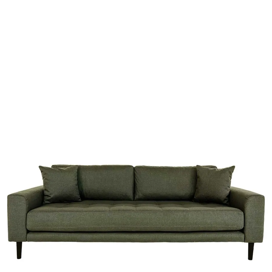 Clearance Wohnen Sofa im Skandinavischen Stil in Oliv Grün - Leny