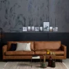 Wohnen Sofa Kienta in Cognac Braun Recycling Leder