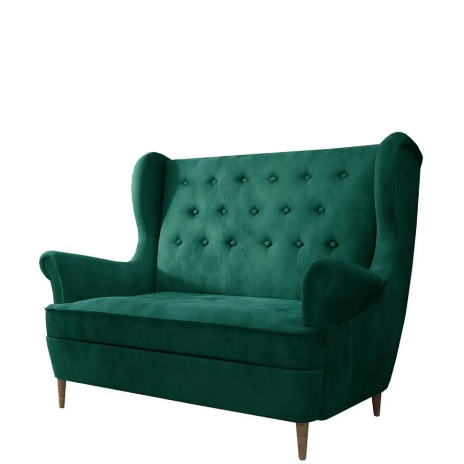 Online Wohnen Sofa mit Ohren und Knopfheftungen - Save