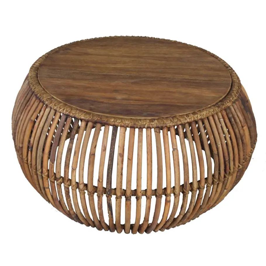 Hot Wohnen Sofatisch Seaflair aus Rattan
