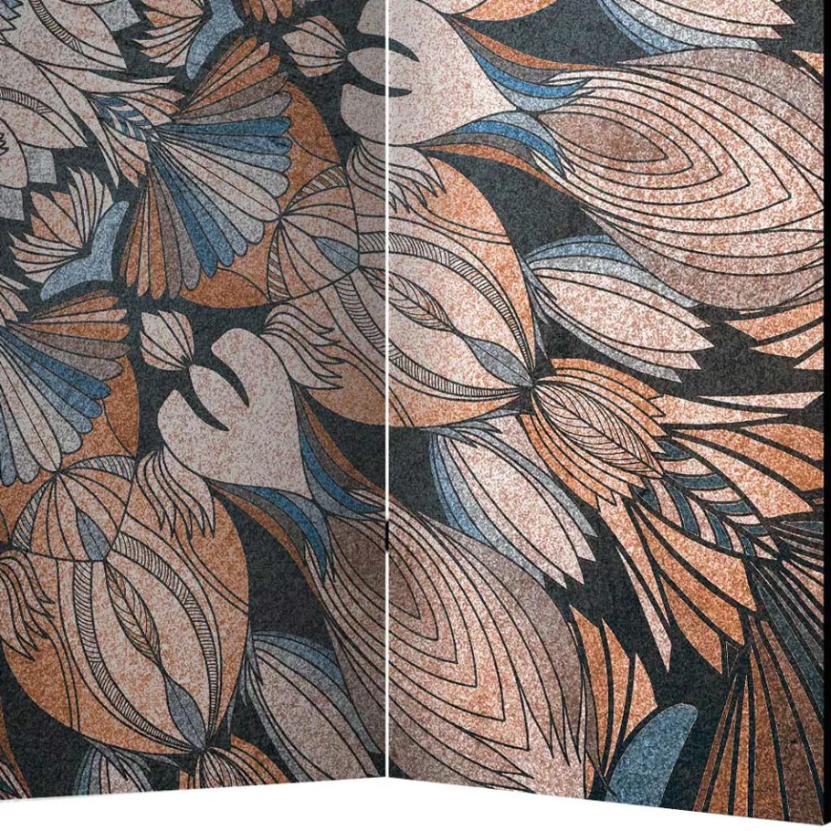 Best Wohnen Spanische Trennwand mit Mandala Motiv bedruckt - Waykiko