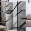 New Wohnen Spanische Wand aus Leinwand & Fichtenholz - Tilli
