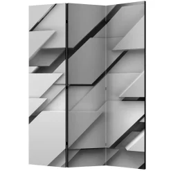 New Wohnen Spanische Wand aus Leinwand & Fichtenholz - Tilli