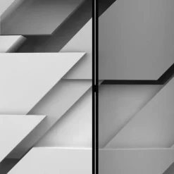 New Wohnen Spanische Wand aus Leinwand & Fichtenholz - Tilli