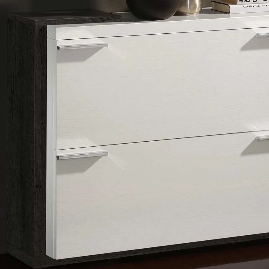 Discount Wohnen Spiegel Set & Schuhschrank - Alexandra (zweiteilig)