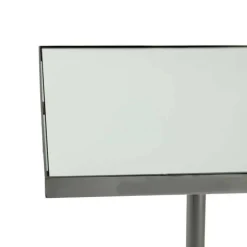 Sale Wohnen Spiegelglas-Beistelltisch mit Säulengestell - Mandarino