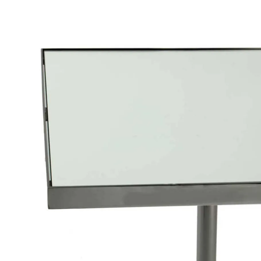 Sale Wohnen Spiegelglas-Beistelltisch mit Säulengestell - Mandarino