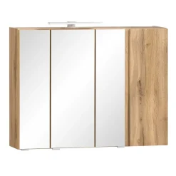 Best Wohnen Spiegelschrank 4-türig & Unterbeckenschrank - Mia (zweiteilig)