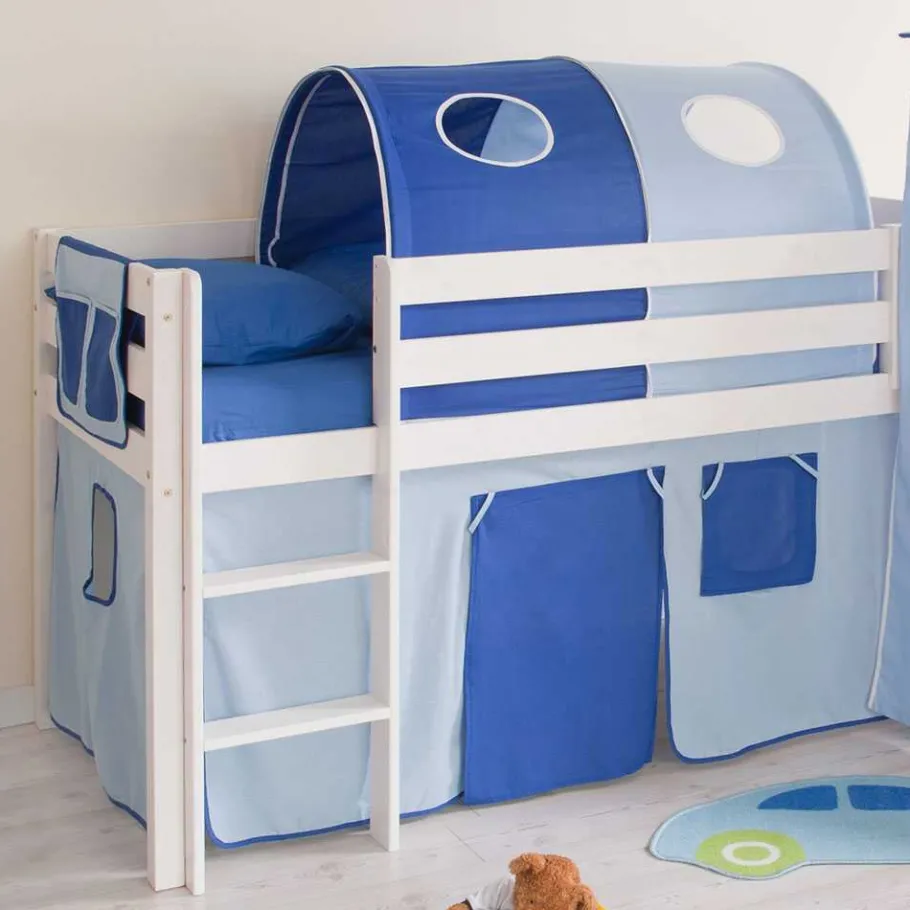 Best Wohnen Spielbett Normandie mit Rutschturm
