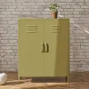 Best Wohnen Spind Design Highboard in Oliv Grün - Austral