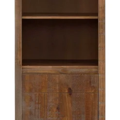 Discount Wohnen Standregal aus Kiefer Massivholz Dunkel - Lavagna